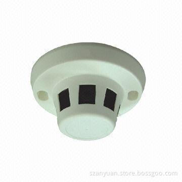 Color Smoke Detector Camera with 0.8 Lux/F1.2 Minimum Illumination and 535TVL Horizontal Resolution